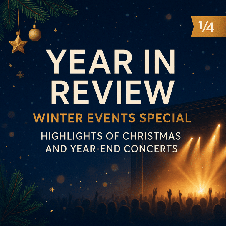 年度回顧1/4：冬季活動特輯：聖誕節與年末演唱會精彩回顧