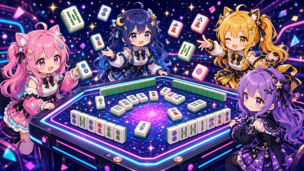 hololive 麻將遊戲新聞封面插圖